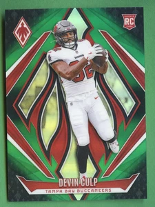 DEVIN CULP 2024 PANINI PHOENIX ROOKIE GREEN FADE PAR/199 TAMPA BAY BUCCANEERS - Imagen 1 de 2