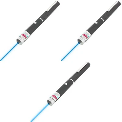 3PCS Blue Violet Purple Laser Pointer Pen  - Image 1 of 4