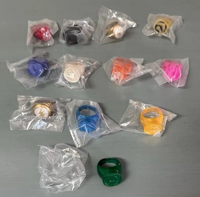 DC NUEVO Green Lantern Blackest Night PROMO juego de anillos + ANILLO LEGIÓN (12 anillos) Foto 1 de 4