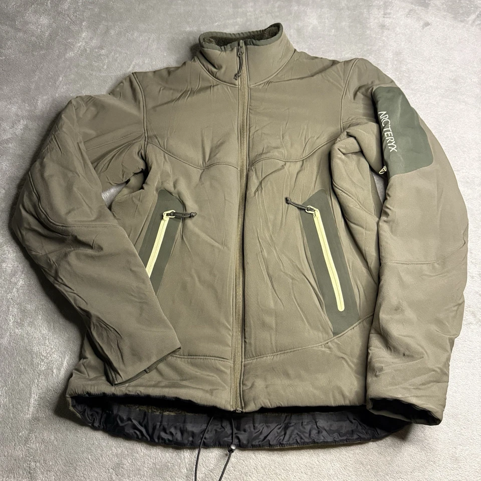 Винтажный Arcteryx Softshell куртка женщин средний Hyllus флис с подкладкой Polartec молнии - Изображение 1 из 4