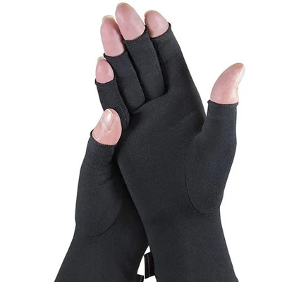 Guantes de compresión Brownmed IMAK para artritis - grandes - negros Foto 1 de 4