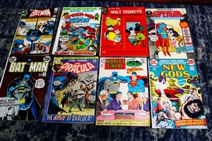1960s 70s MIXED COMIC BOOK LOT ESTATE FIND!! - Picture 1 of 6