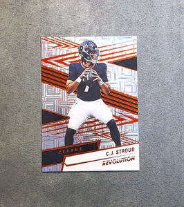 2025 Panini Revolution Football - Orange Levels 075/299 #60 CJ Stroud - Picture 1 of 3