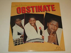 KING OBSTINATE obstinate Lp RECORD SOCA 1987 RARE - Imagen 1 de 1