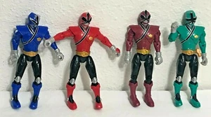 MMPR Power Rangers Super Samurai 4.5” Action Figures Lot of 4 Bandai - Picture 1 of 12