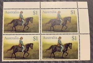 Australia stamps mint Australian Horses 1986 4 sets of 4 - Picture 1 of 4