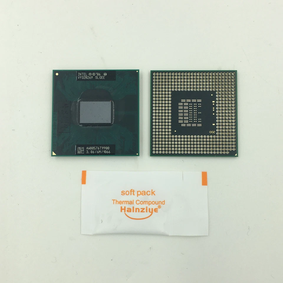 Intel Core 2 Duo Mobile T9900 SLGEE 3.06 GHz 6MB 1066MHz Processor Dual-Core CPU - Image 1 of 1