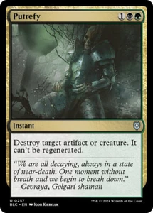 Magic The Gathering Putrefy - Bloomburrow Commander #257 - Imagen 1 de 1