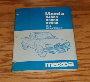 Original 1994 Mazda B4000 B3000 B2300 Truck Wiring Diagram Manual 94 - Picture 1 of 1
