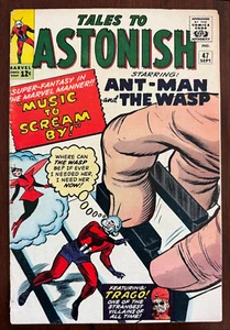 TALES TO ASTONISH #47 - 5.0 - ANT-MAN & WASP - Kirby cover, Ditko art - Picture 1 of 6