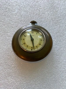 Vintage 1940s Ingraham Pocket Watch Timepiece WORKS 😎👍 - Picture 1 of 5