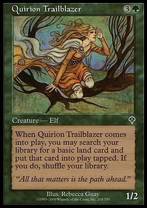 Quirion Trailblazer ~ Lightly Played Invasion MTG Magic UltimateMTG Green Card - Image 1 of 1