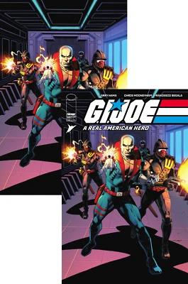 G.I. Joe A Real American Hero #301 Pat Olliffe Exclusive Set Skybound Image 2023 - Image 1 of 3