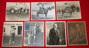 7 Vintage 1930s CLARKSON VALLEY STABLES St. Louis Missouri Horses PHOTOS - Picture 1 of 4