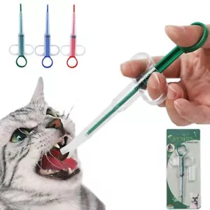 Dog Piller Pill Gun Tablet Syringe Pusher Pet Pill Dispenser Cat Pill Shooter - Picture 1 of 13