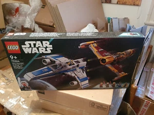 Lego Star Wars E-Wing della Nuova Repubblica vs. Starfighter di Shin nuovo vedi - Imagen 1 de 3