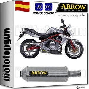 ARROW TUBO ESCAPE HOMOLOGADO MAXI RACE-TECH KAWASAKI ER6N ER-6N 2005 05 2006 06 - Imagen 1 de 5