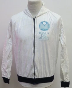 GIACCA JACKET PULLICITARIA 70's 80's VINTAGE SPORT BANCA MONTE BOLOGNA RAVENNA - Picture 1 of 14