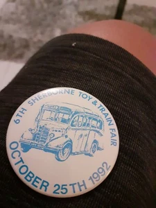 Sherborne Toy Fair 1992 Vintage Badge - Picture 1 of 2