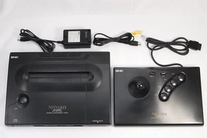 Neo Geo AES Console Max 330 Mega PRO-POW2 w/Controller Cables Japan SNK Tested - Picture 1 of 19