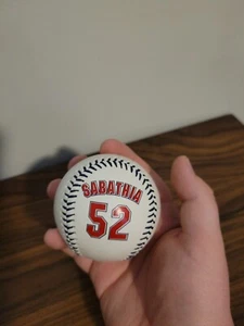 CC Sabathia Cleveland Indians Rawlings Baseball Look - Bild 1 von 8