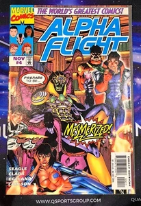 Alpha Flight Marvel Comic Book #4 November 1997 Mesmerized (W150) - Picture 1 of 3