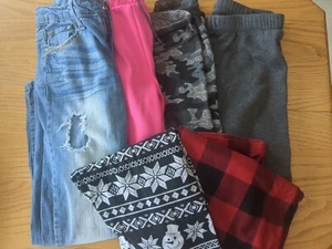 💗Girls Pants Sz 10  Lot Of 6💗 - Picture 1 of 9