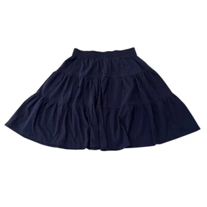 Gonna da donna blu navy blu navy taglia 14/16 misto cotone - Foto 1 di 3