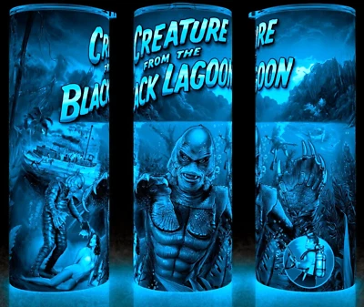 Glow in the Dark Creature from Black Lagoon Universal Monsters Cup Mug Tumbler - Image 1 of 4