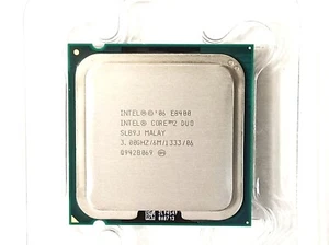 INTEL CORE 2 DUO 3.00GHZ/6M/1333/86 E8400 SLB9J SOCKET LGA 775 CPU PROCESSOR - Picture 1 of 1