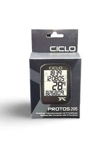 Ciclosport Fahrradcomputer Protos 205 FAHRRAD COMPUTER PROTOS 205 - Schwarz - Bild 1 von 8