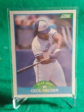 1989 Score Baseball #120 Cecil Fielder Blue Jays