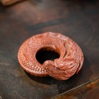 Yixing Mine-run Zisha Pottery Auspicious Beast Fish Dragon Tea Pet Statues China