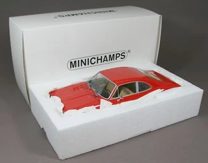 Opel Rekord C cupé rojo 1966 Minichamps 107047020 1/18 - Imagen 1 de 1