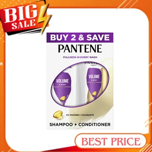 Pantene Pro-V Volume & Body Shampoo and Conditioner 10.4 fl oz + 9.0 fl oz - Picture 1 of 21