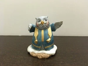 Fitz Floyd Holiday Hamlet The Parson Enchanted Forest Village 1993 Owl NIB - Picture 1 of 7