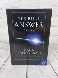 The Bible Answer Book by Hank Hanegraff Deluxe Leather Edition VGC! Free Ship - Picture 1 of 12