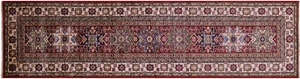 2 Fuß 7 Zoll x 10 Fuß 2 Zoll Super Kazak Handgeknüpfter Wollläufer Teppich - Q18215 - Bild 1 von 7