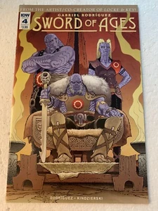 SWORD OF AGES #4 NM IDW COMICS 2018 - Picture 1 of 2