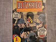 Blitzkrieg #1 - World War 2  (DC, 1976) Comic Good Condition Ships Fast 