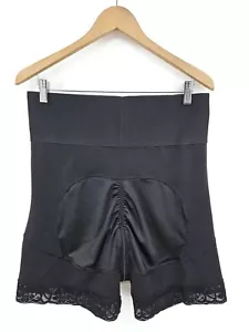 New Shapellx Airslim Boned Sculpt High Waist Shorts Womens 4XL Black - Picture 1 of 8