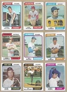 2023 TOPPS HERITAGE 50th ANNIVERSARY 1974 ORIGINAL BUYBACK - PICK ANY YOU WANT - Bild 1 von 36