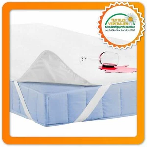 Cojín de colchón resistente al agua Protector de colchón Protector de colchón Inserto de cama Bambú - Imagen 1 de 18
