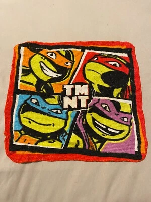 Teenage Mutant Ninja Turtles TMNT rojo Nickelodeon paño lavado Foto 1 de 3