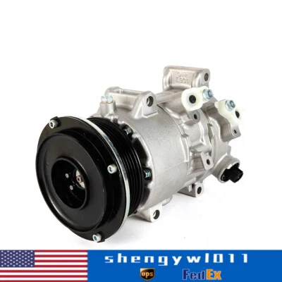 AC A/C Air Conditioner Compressor For Toyota Camry 2007-2009 RAV4 2006-2008 2.4L - Image 1 of 4