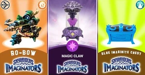 Skylanders Imaginators Lost Imaginite Mines Level Pack Ro-Bow Set di 3 carte NFC - Foto 1 di 4