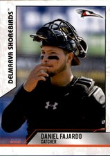 2019 Delmarva Shorebirds Choice 8 Daniel Fajardo Maracay Venezuela Baseball Card