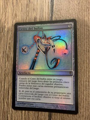 Jester's Scepter *FOIL* - Coldsnap - LP mtg magic The Gathering X2 - Image 1 of 2