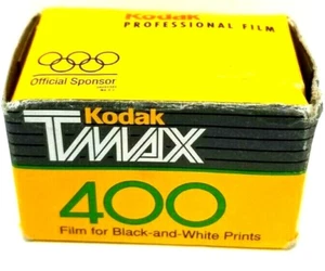 Kodak TMAX 400 35mm Film 24 exposure Expired 01/1999 NOS 135-24 (D6) - Picture 1 of 4