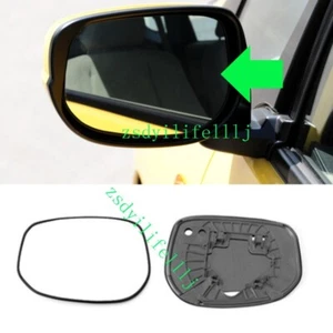 1x Espejo retrovisor delantero izquierdo derecho para Honda Fit Jazz 2008-2013 lente cristal sin calefacción - Imagen 1 de 1